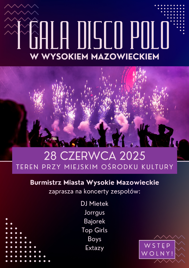 Plakat Gali Disco Polo
