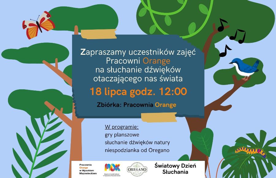 Plakat dotyczący Światowego Dnia Słychania
