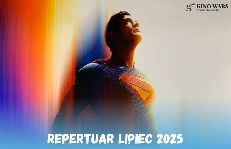 Plakat Repertuaru kina WARS na lipiec 2025
