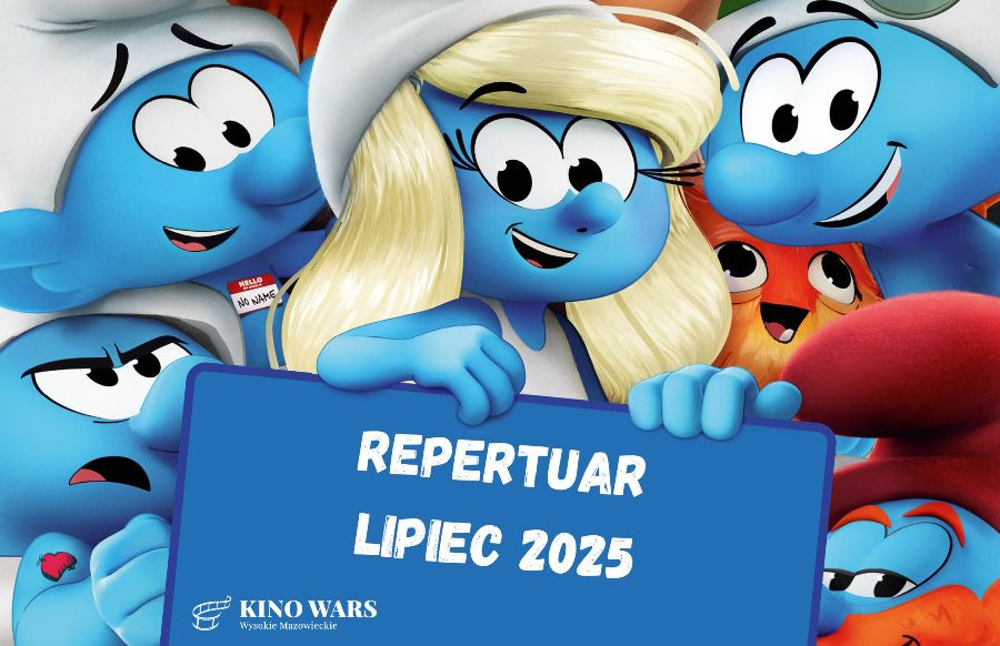 Grafika dotycząca Repertuaru kina WARS - sierpien 2025
