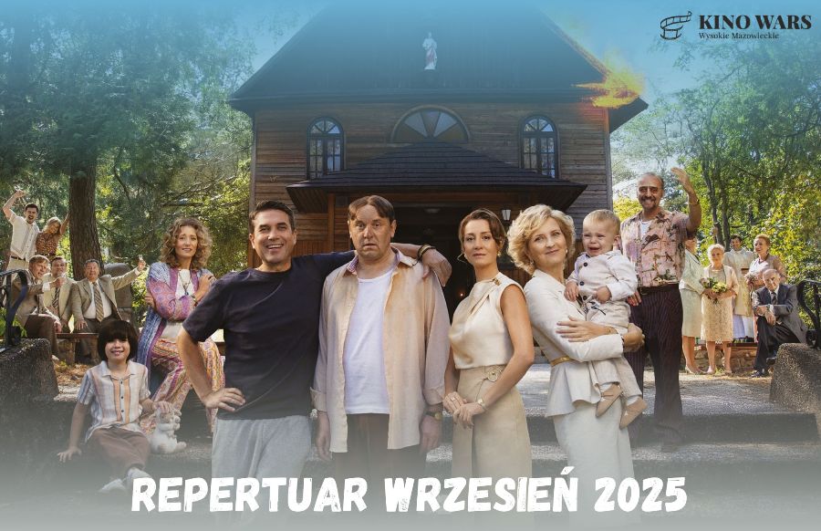 Grafika dotycząca Repertuaru kina WARS - wrzesień 2025