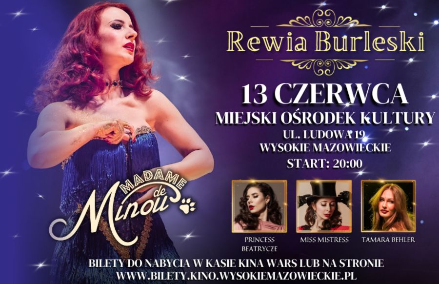 Plakat Rewii Burleski