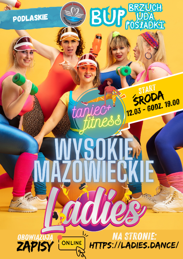 Plakat zajęć Grupy LADIES