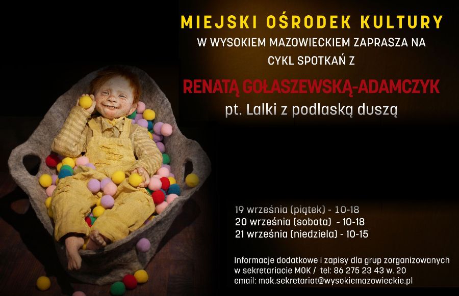 Grafika dotycząca Wystawy Lalek Artystycznych