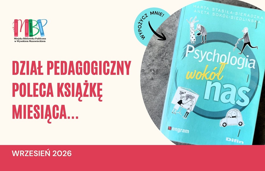 Grafika dotycząca książki miesiąca... wrzesień 2026