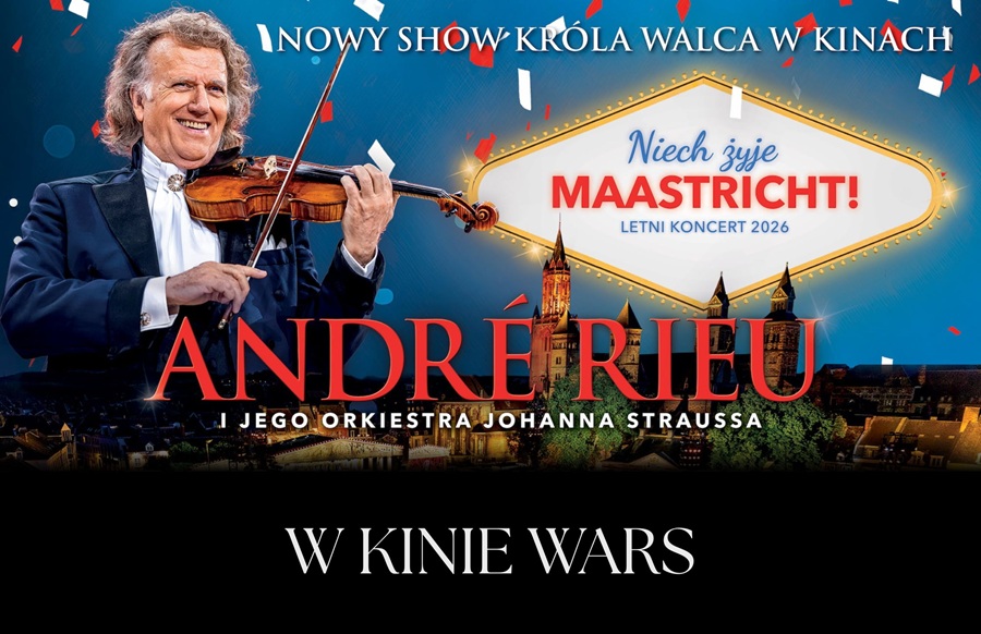 Grafika dotycząca retransmisji koncertu André Rieu - Niech żyje Maastricht!