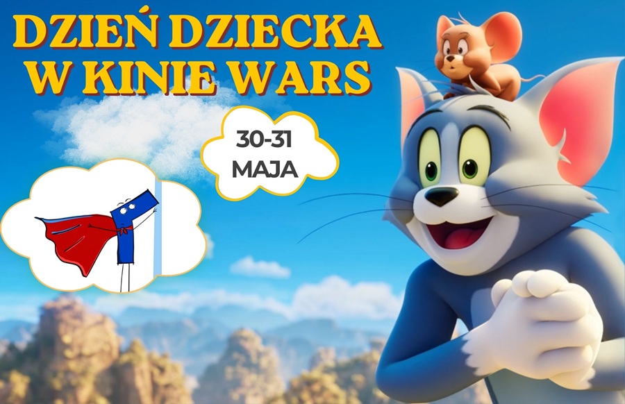 Grafika dotycząca Dnia Dziecka w Kinie WARS