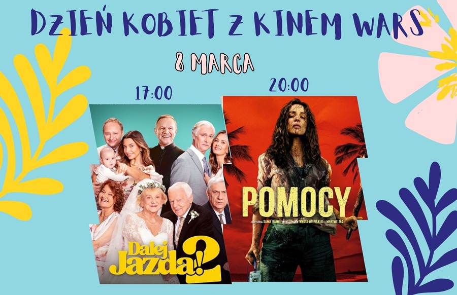 Grafika dotycząca Dznia Kobiet z Kinem WARS 2026