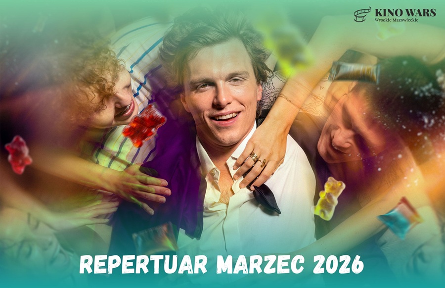 Grafika dotycząca Repertuaru kina WARS - marzec 2026