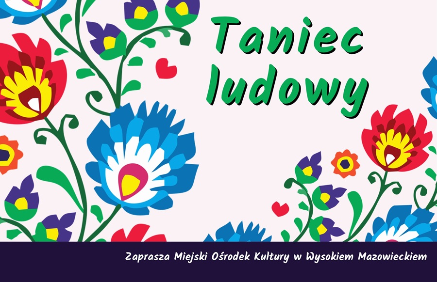Grafika dotycząca tańca ludowego