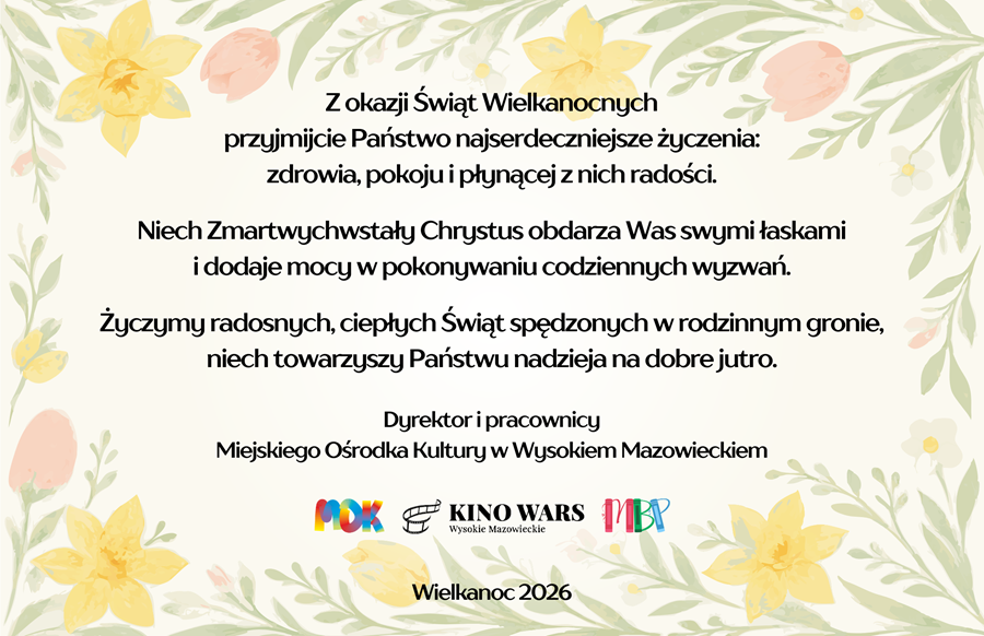 Grafika dotycząca Życzeń Wielkanocnych