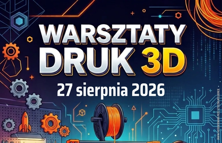 Grafika dotycząca Warsztatów z Druku 3D