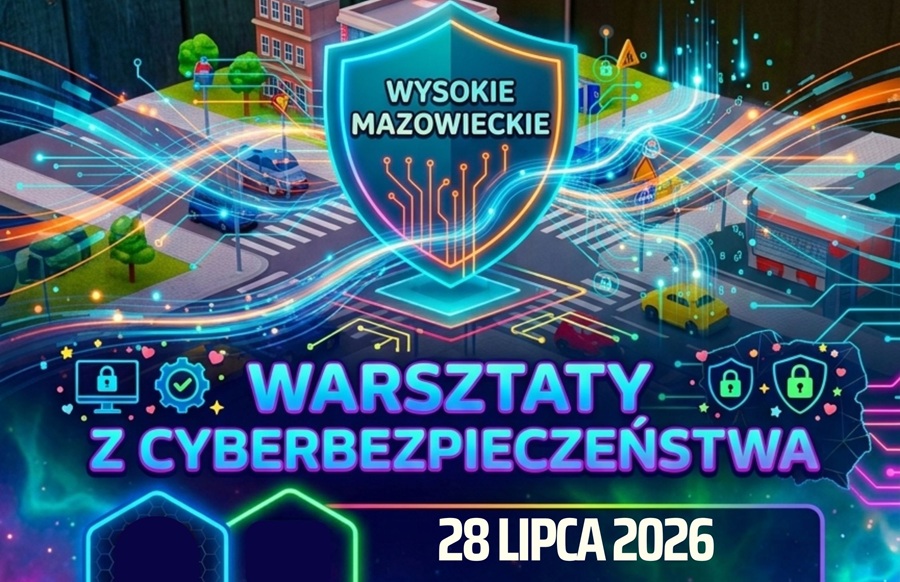 Grafika dotycząca Warsztatów z cyberbezpieczeństwa